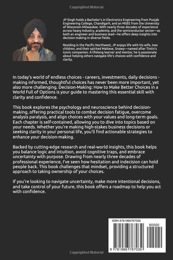 Decision Making: How to Make Better Choices in a World Full of Options (Book) - Image 2