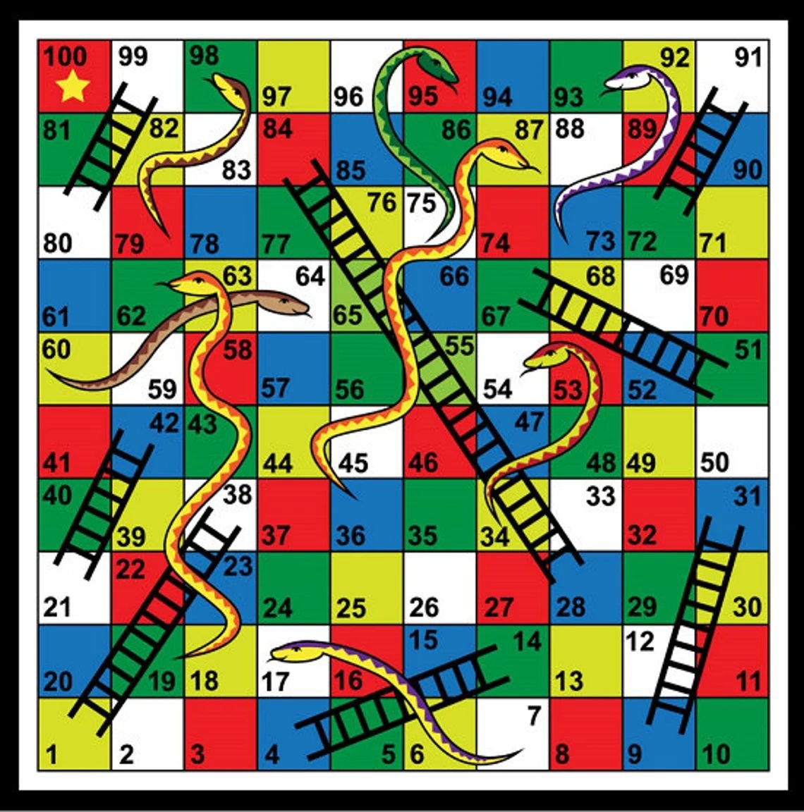 Luxury Deluxe Neoprene Parcheesi & Snakes and Ladders Game Set - Image 3