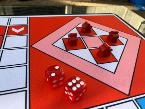 Luxury Deluxe Neoprene Parcheesi & Snakes and Ladders Game Set - Image 9